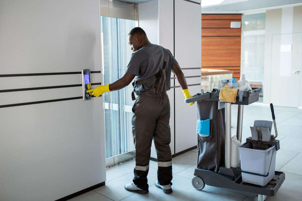 A professional healthcare janitorial service